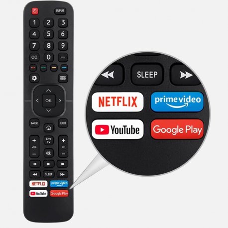 Daljinski za Hisense LED Smart TV – Netflix i YouTube