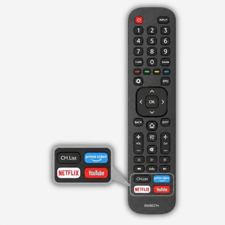 Daljinski za Hisense Smart TV LED HE32M2165HT, HE32A5100HRS