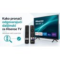 Kako pronaći odgovarajući daljinski za Hisense TV